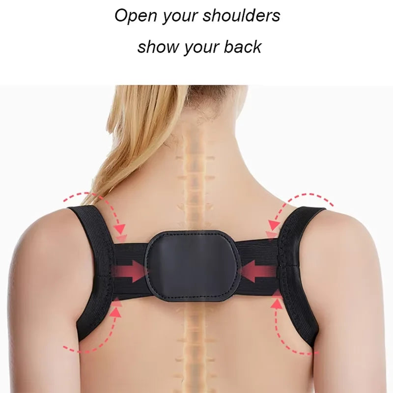 AlignLab Posture Corrector Belt – Adjustable Back & Shoulder Support Brace