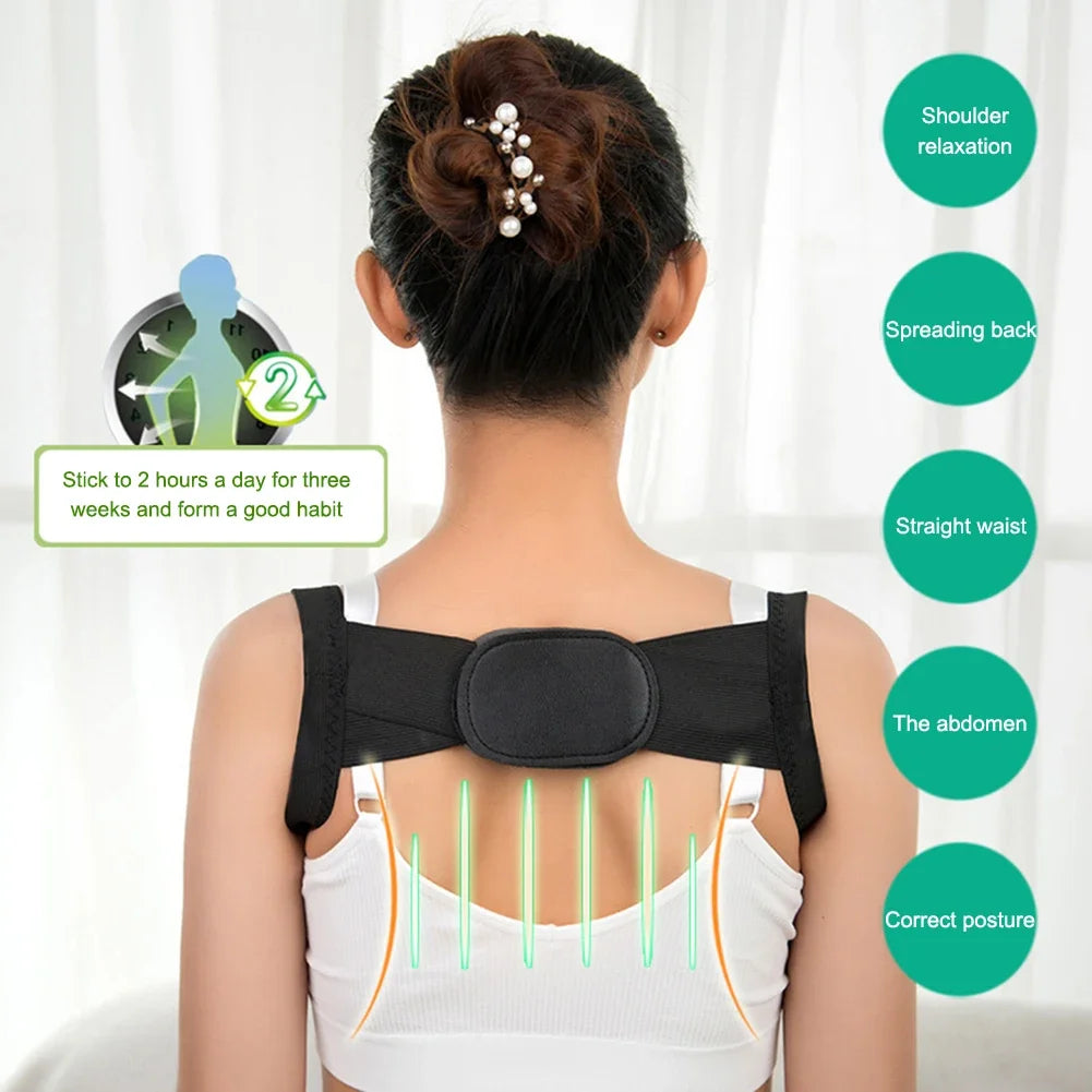 AlignLab Posture Corrector Belt – Adjustable Back & Shoulder Support Brace