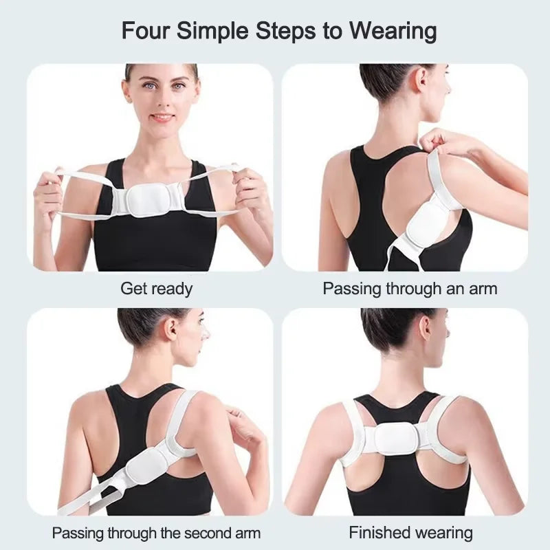 AlignLab Posture Corrector Belt – Adjustable Back & Shoulder Support Brace