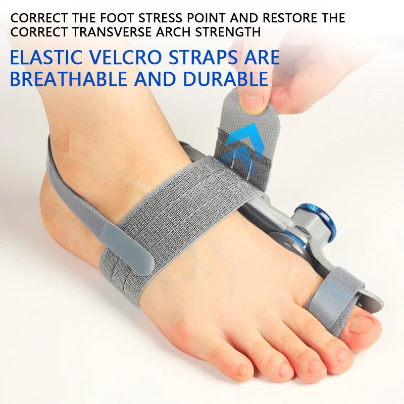 AlignLab Bunion Corrector – Rotatable Hallux Valgus Brace & Toe Straightener for Men & Women